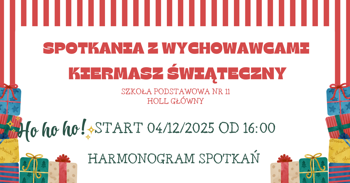 Czerwony Biay Ilustrowany Kiermasz witeczny Reklama na Facebooka